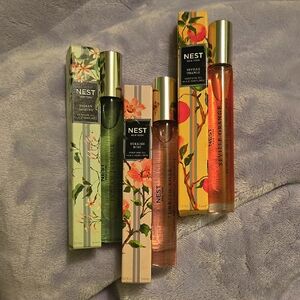 NEST Fragrances Indian Jasmine,Turkish Rose, Seville Orange, Perfume Oils. All N